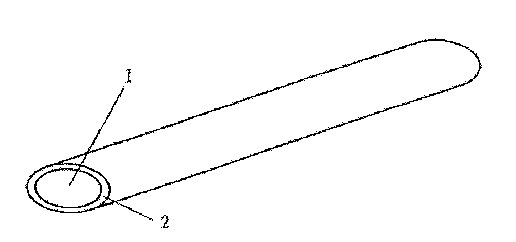 Biological artificial ligament and method of making