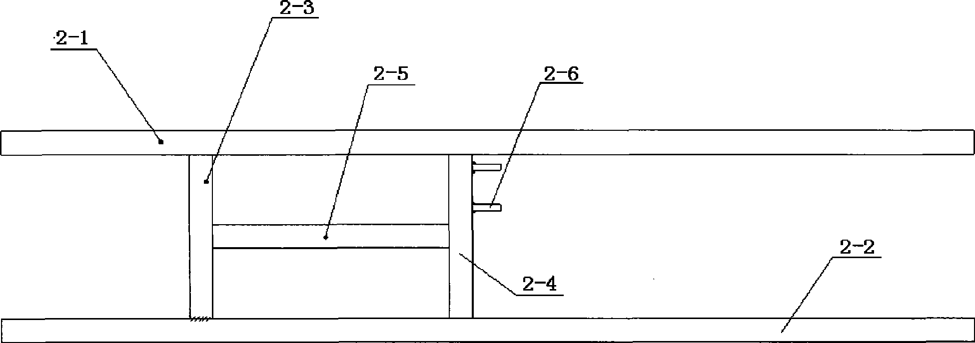 Liftable type medical bed for nursing care