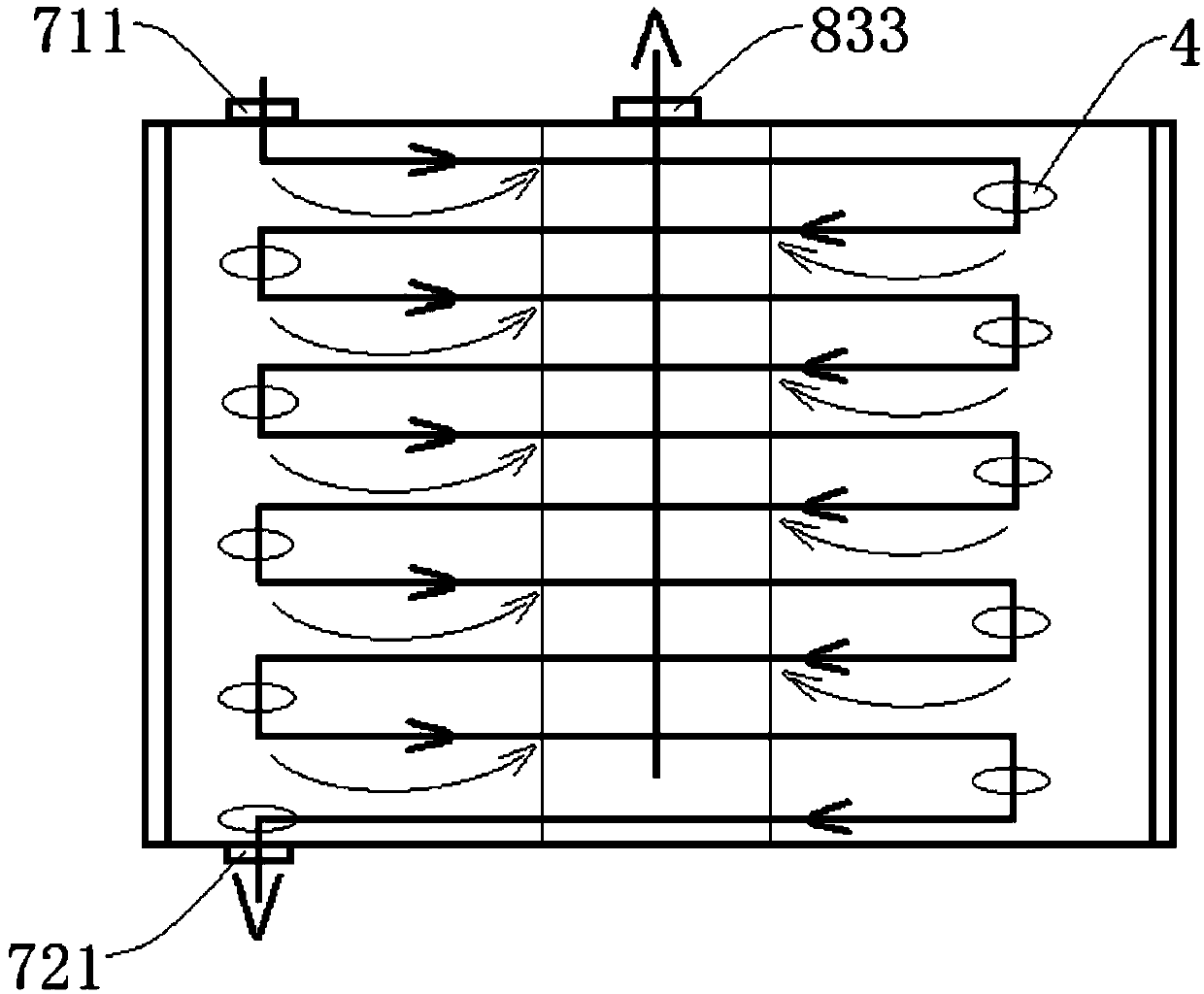 Water treatment filter membrane barrel and installation method thereof