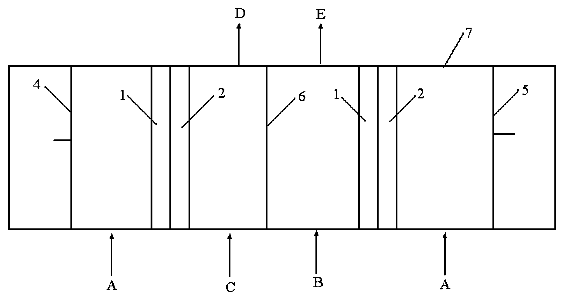 Ion exchange method for solid substance with exchangeable ions