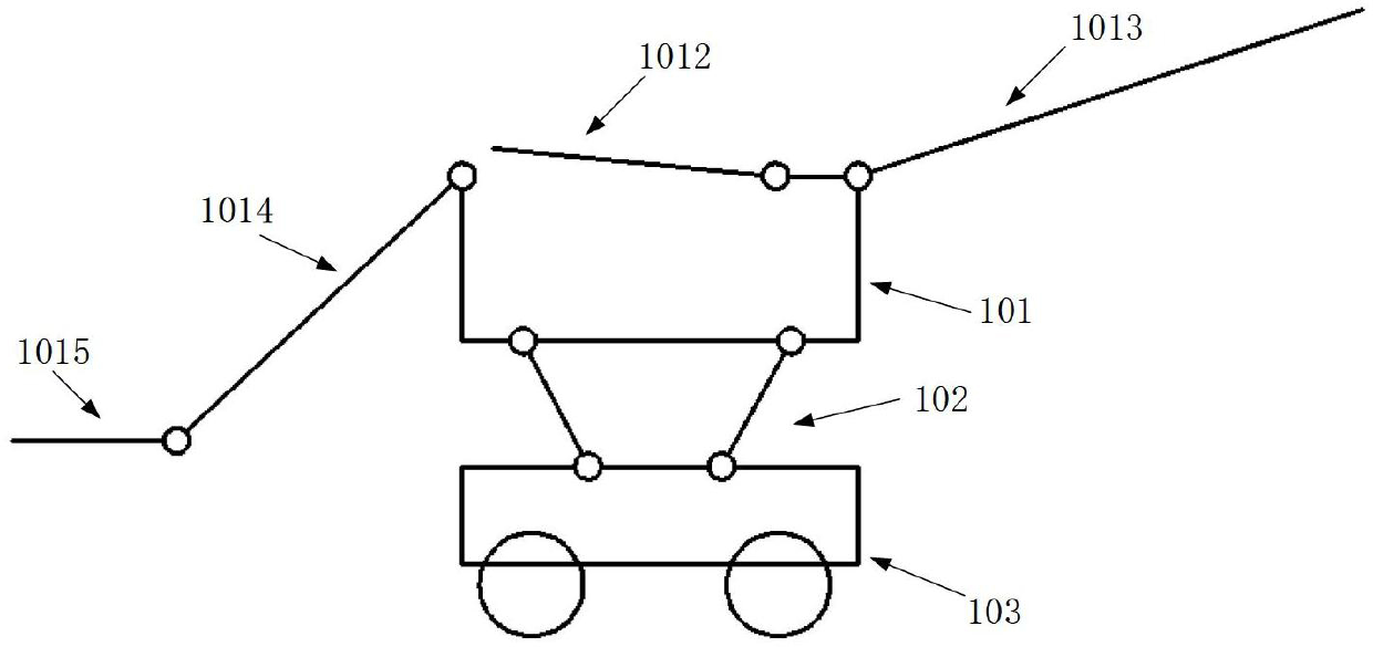 Automatic abutting and control system for bed and chair integrated robot