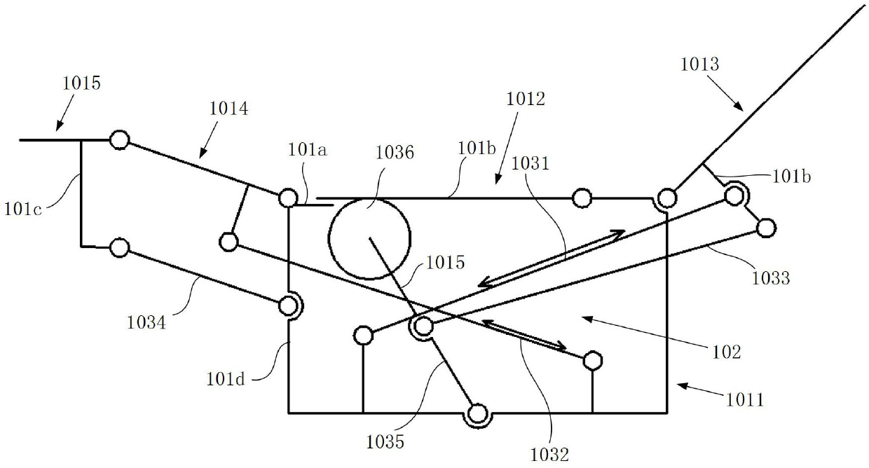 Automatic abutting and control system for bed and chair integrated robot