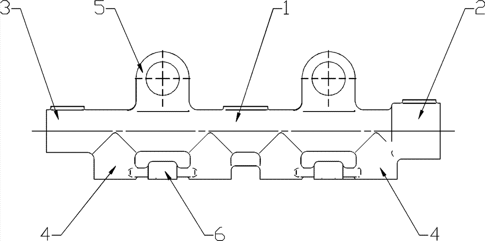 Common-rail pipe of gas engine