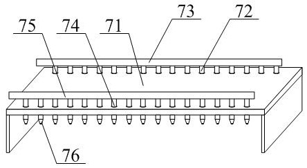 Heavy-duty mine car cargo tank coating device