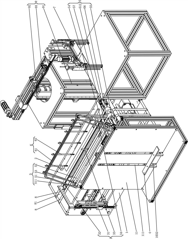 An automatic container receiving device for paper products