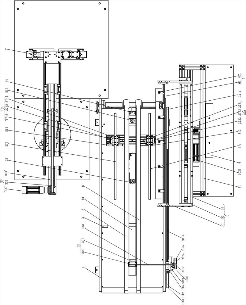 An automatic container receiving device for paper products