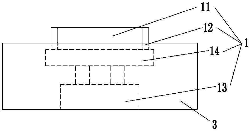 Hot-press molding device for plastic floor production