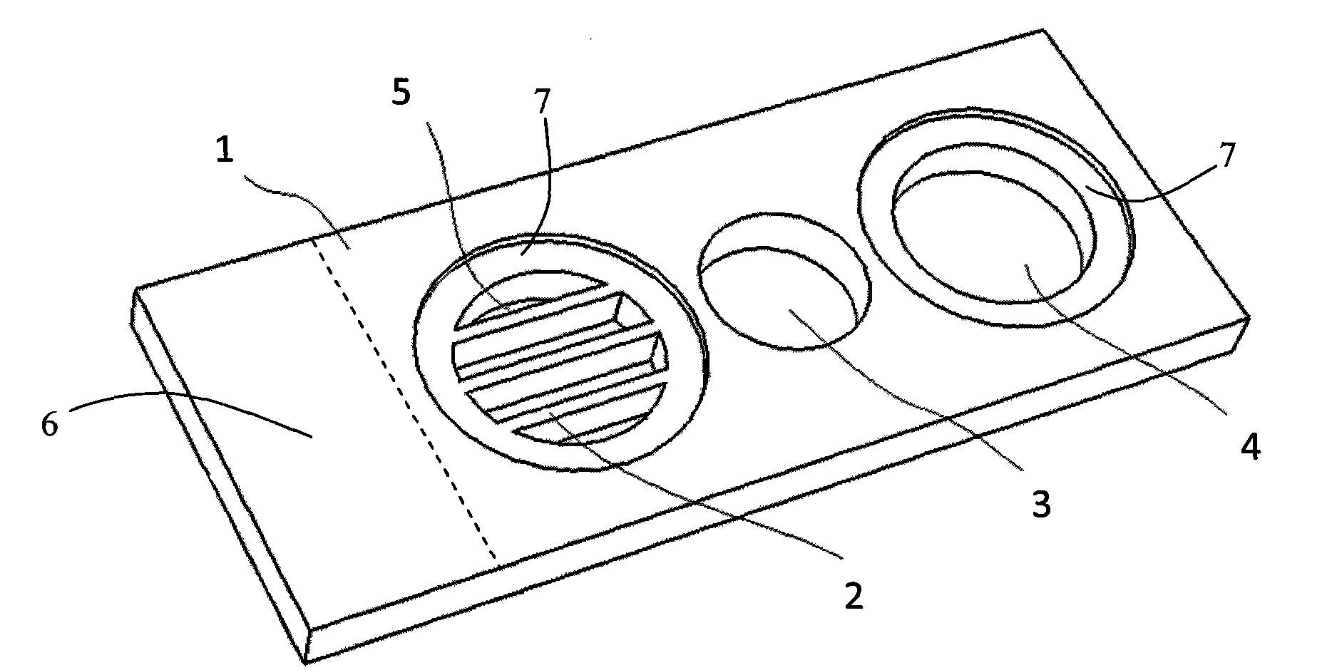 Liquid refrigerating chip for semiconductor laser and preparation method thereof