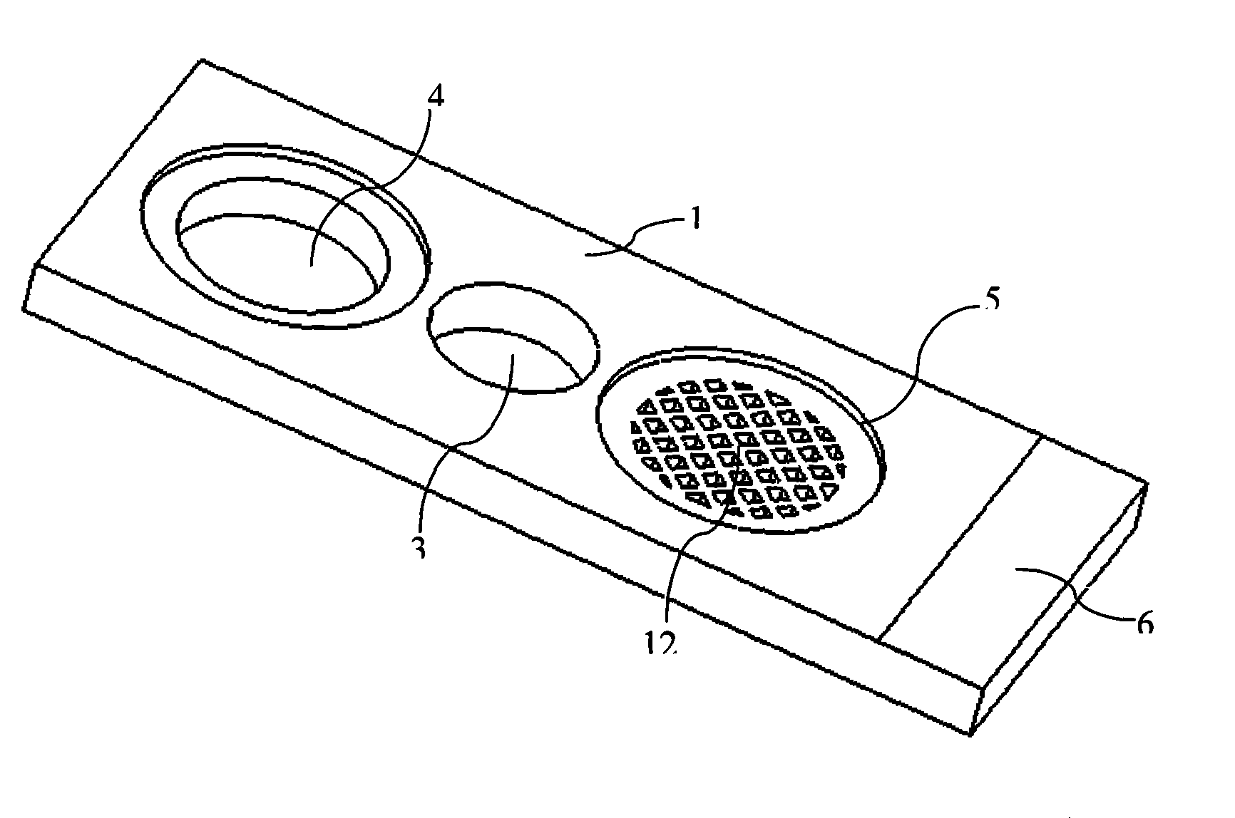 Liquid refrigerating chip for semiconductor laser and preparation method thereof