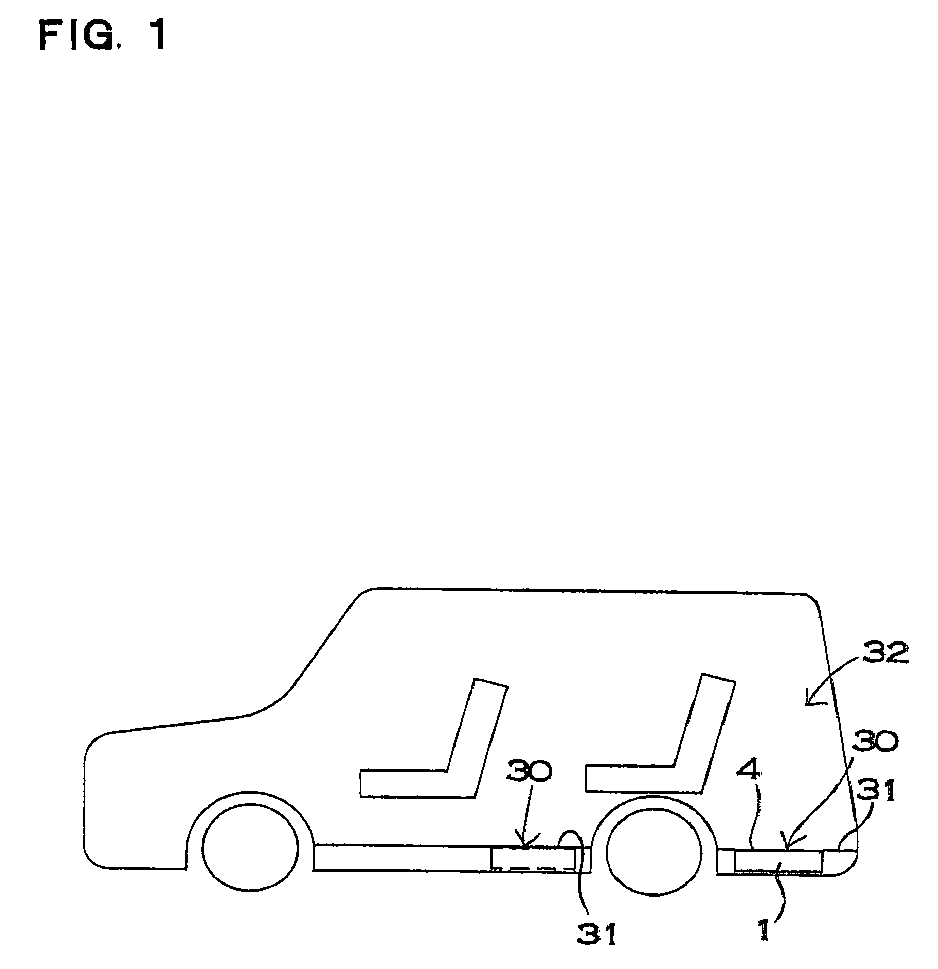 Battery device of vehicle power supply