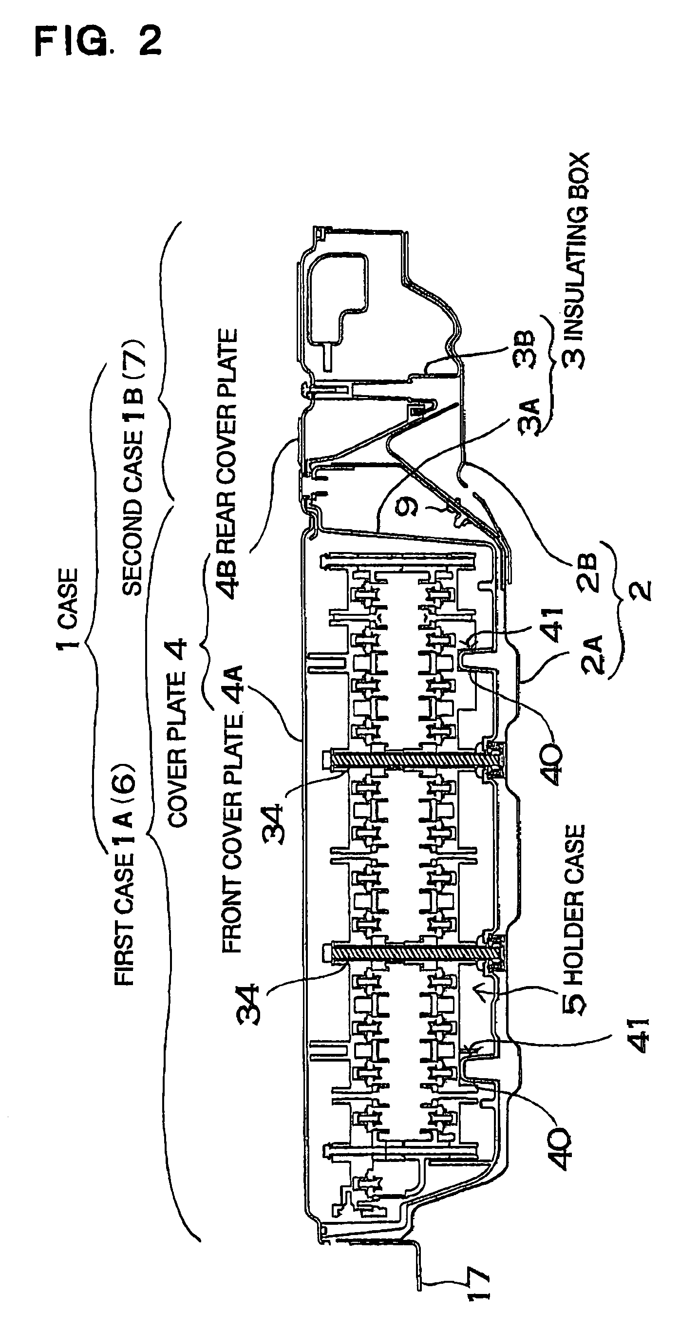 Battery device of vehicle power supply