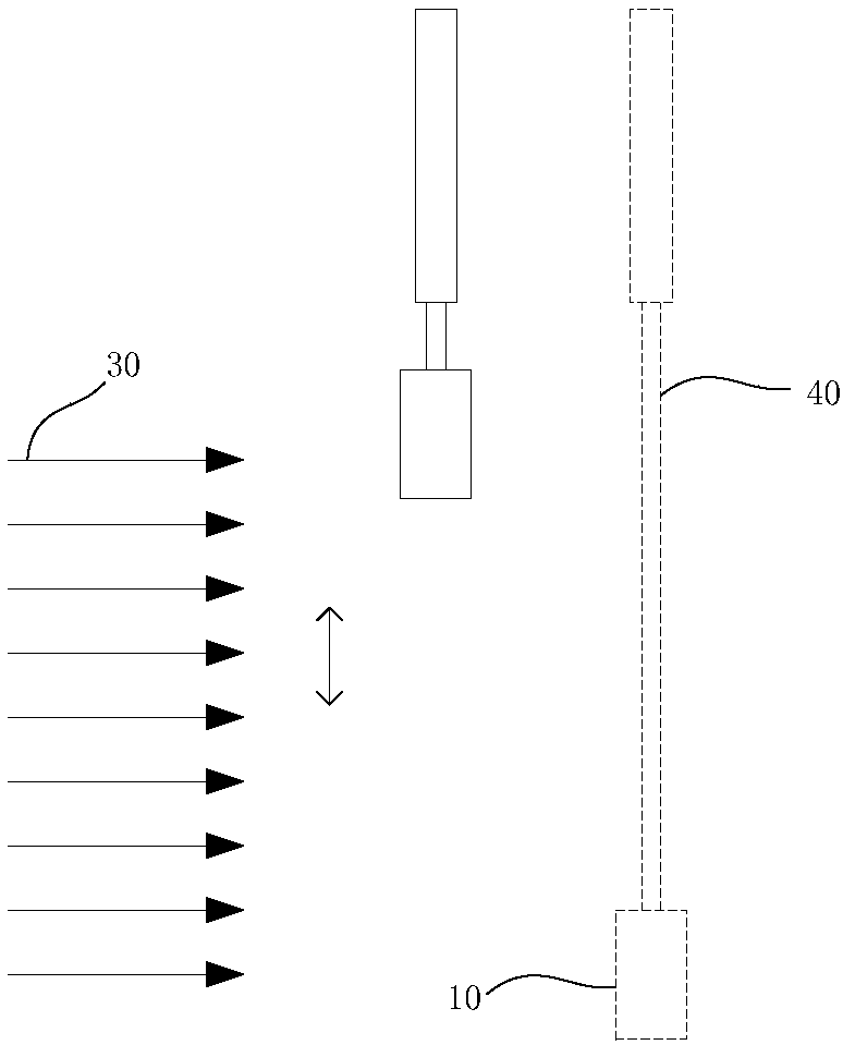 Beam detection device