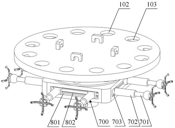 Intelligent construction protection platform and control method thereof