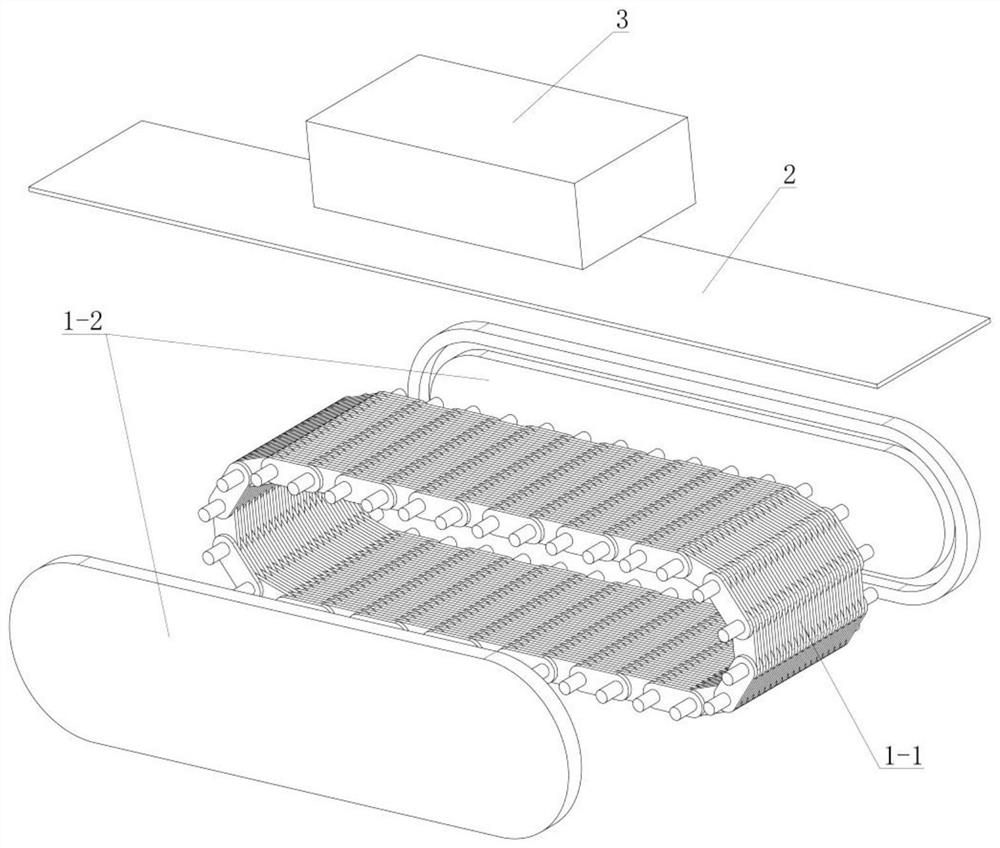 Method for supporting milling belt