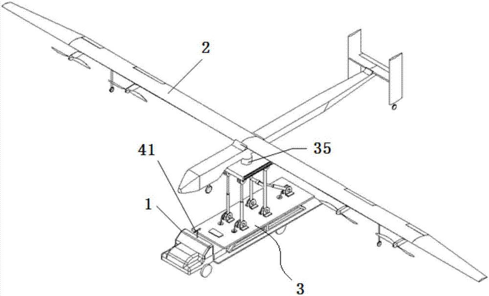 Vehicle-mounted aerodynamic testing system for unmanned aerial vehicle