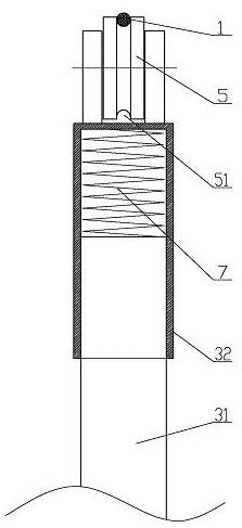 Flexible support photovoltaic power generation device