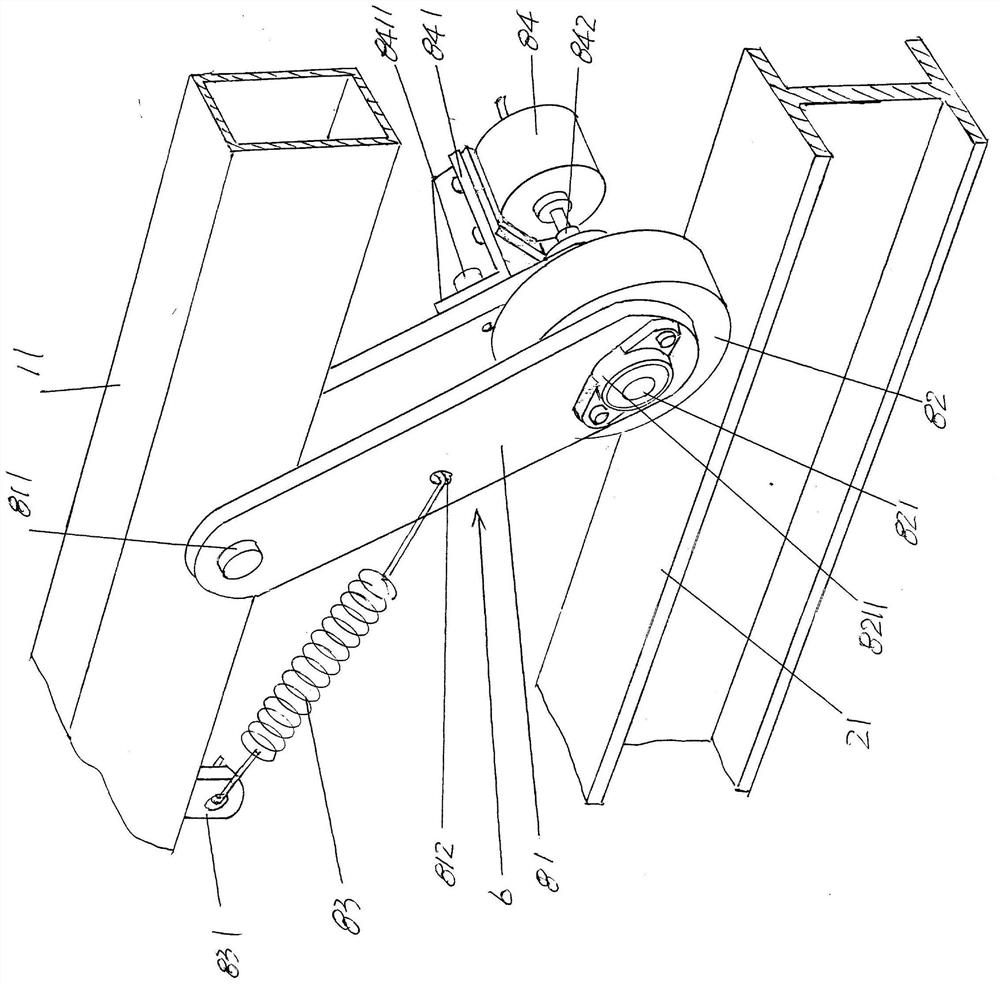 Safety deceleration device for inclined elevator