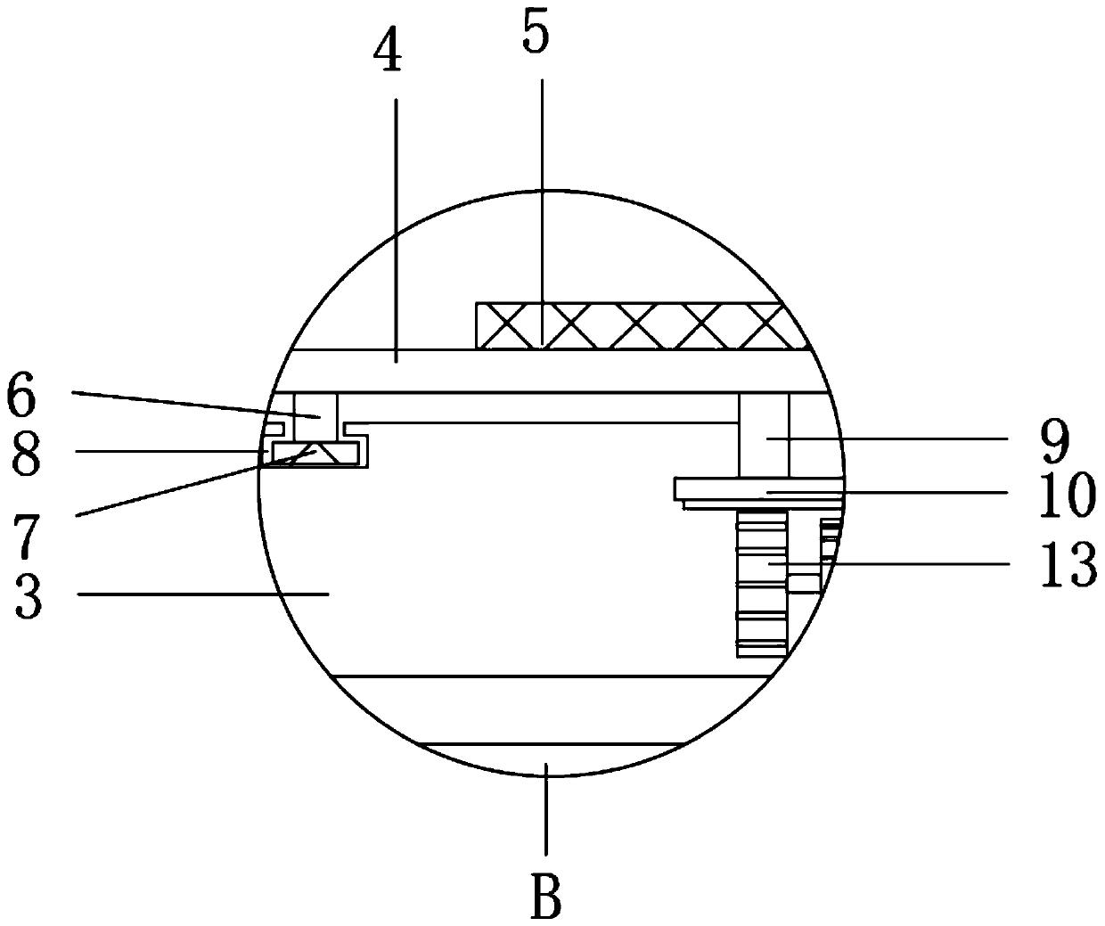 Multi-station reinforcing sheet laminating device for flexible circuit board production