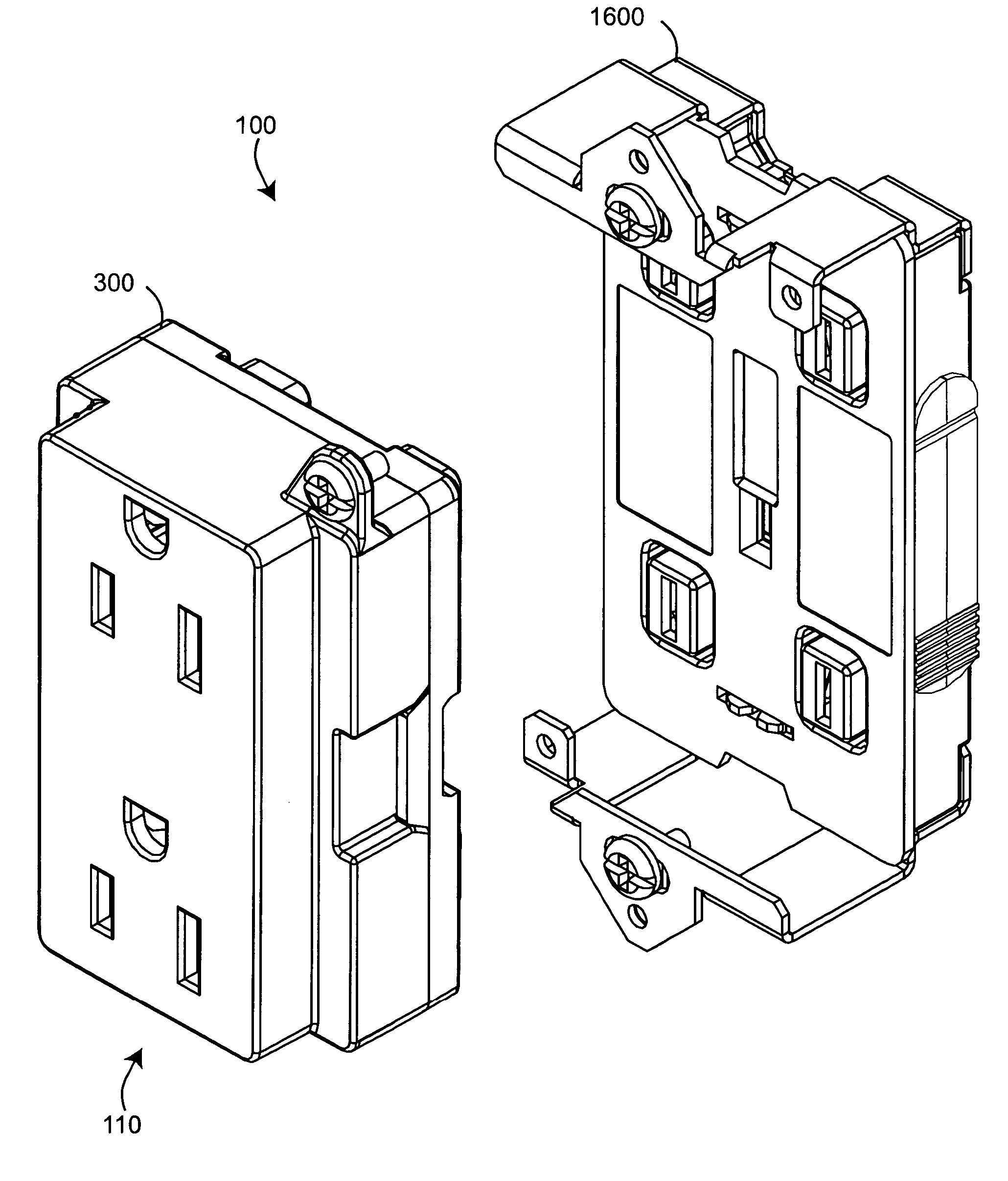 Safety module electrical distribution system