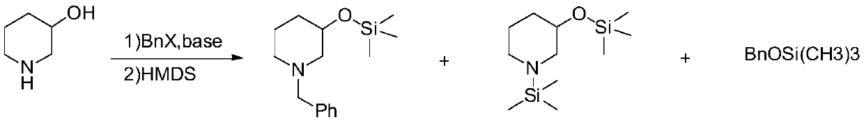 A kind of synthetic method of n-benzyl-3-hydroxypiperidine