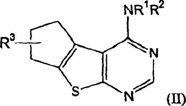 Novel 4-amino-5,6-substituted thiopheno 2,3-d]pyrimidines