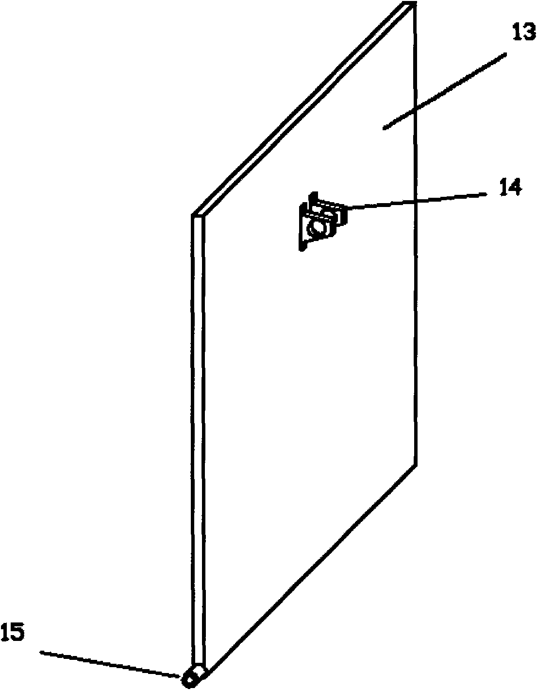 Water tank for regular wave generation research and teaching