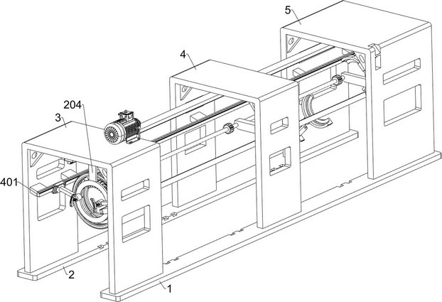 An automatic forming device for polyurethane-lined pipes