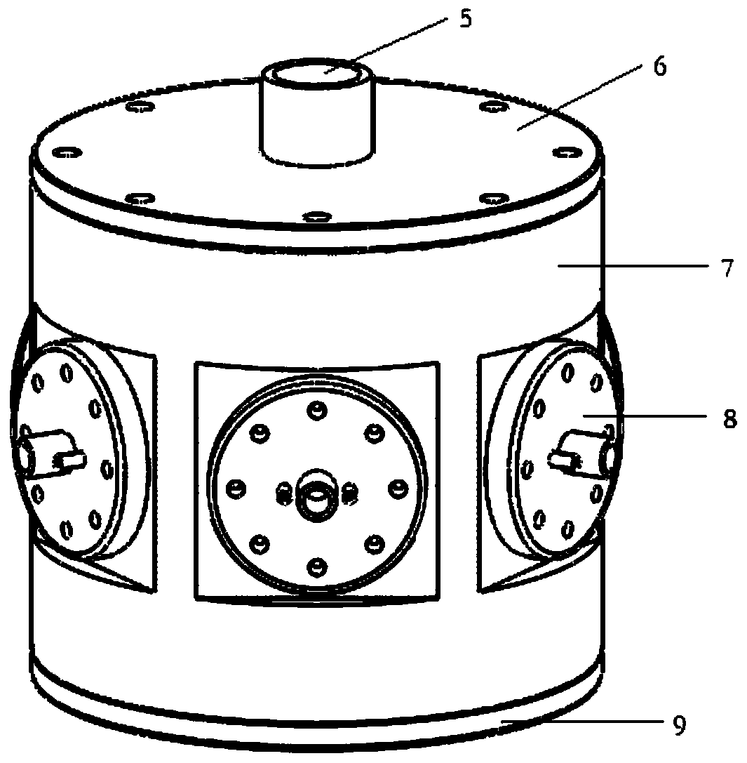 Self-excited oscillation cavitation impinging stream reactor