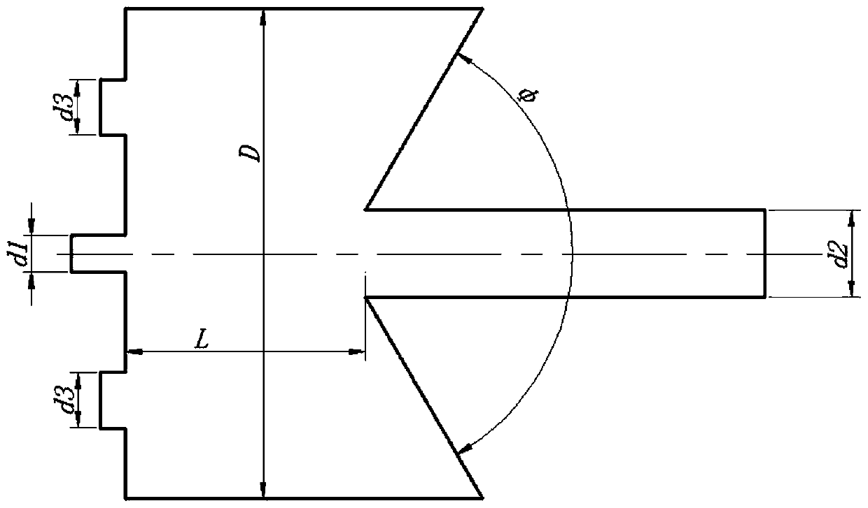 Self-excited oscillation cavitation impinging stream reactor