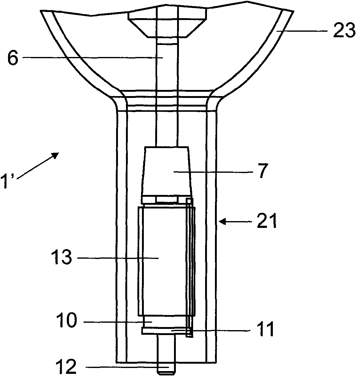 Discharge lamp and method for producing a discharge lamp