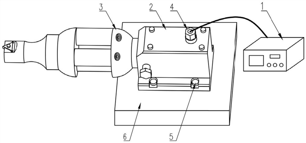 A single-excitation three-dimensional ultrasonic ellipse turning device