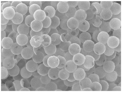 Preparation method of hierarchical hollow silicon dioxide confinement cuprous oxide visible-light-induced photocatalyst