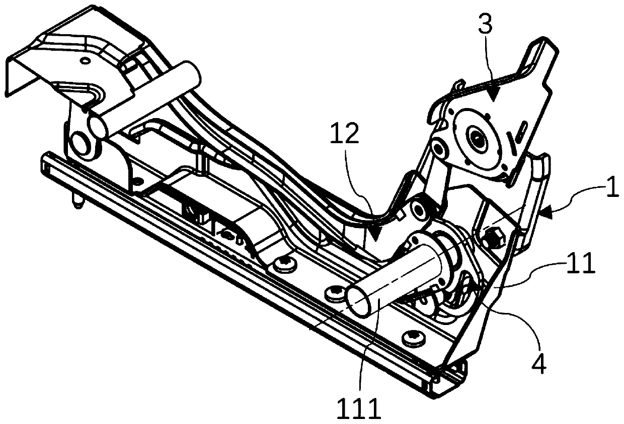 Automobile seat with independently sinkable cushion