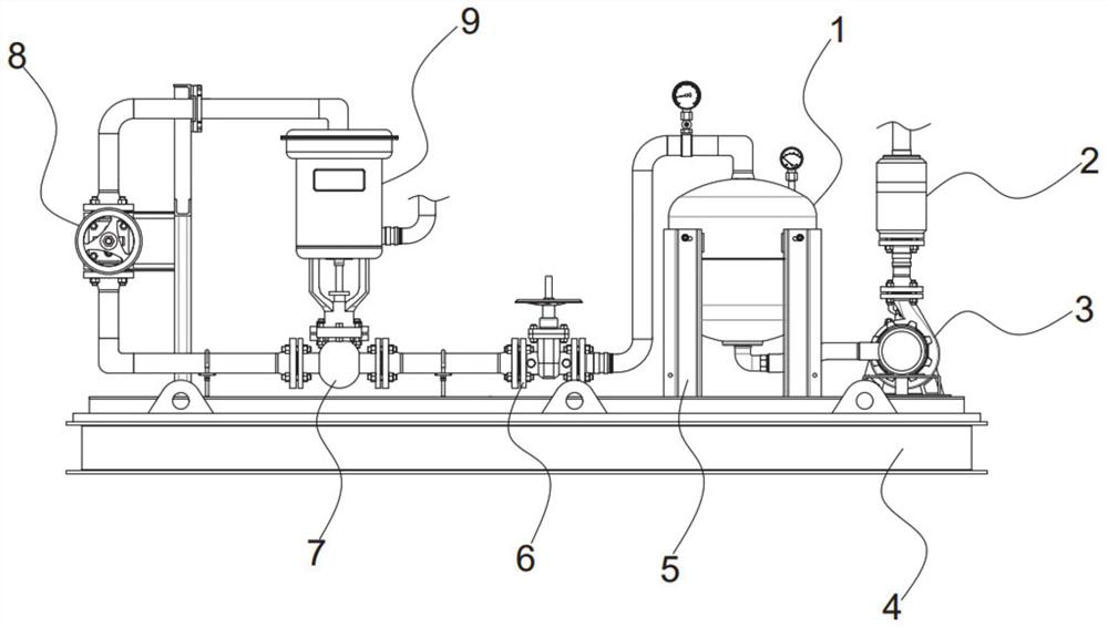 Tail gas circulating equipment of sleeve lime kiln