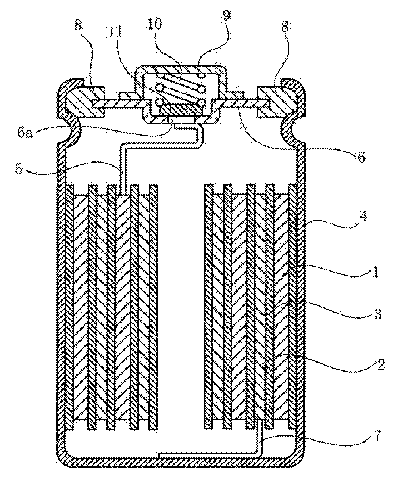 Negative electrode for alkaline storage battery and alkaline storage battery