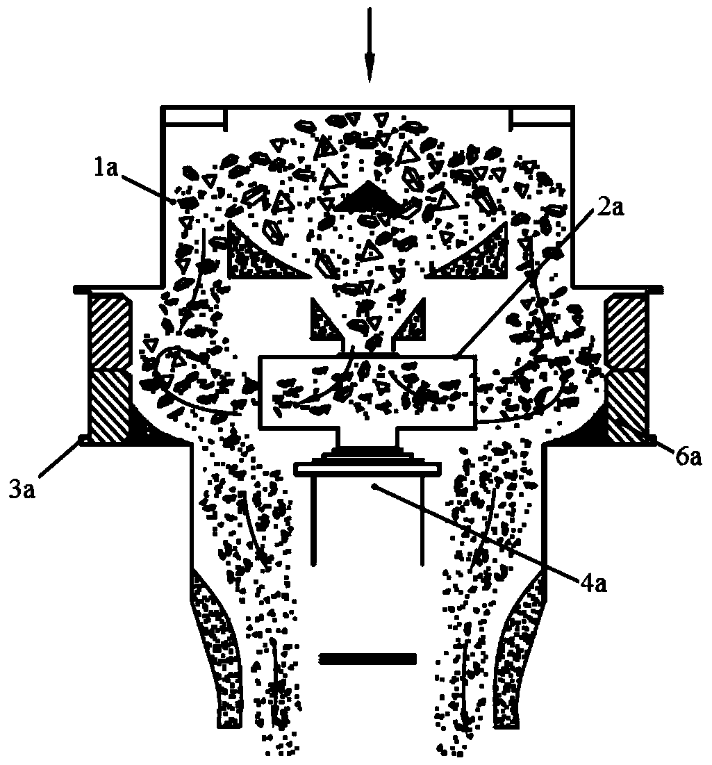 Crusher, mineral production line and material crushing method