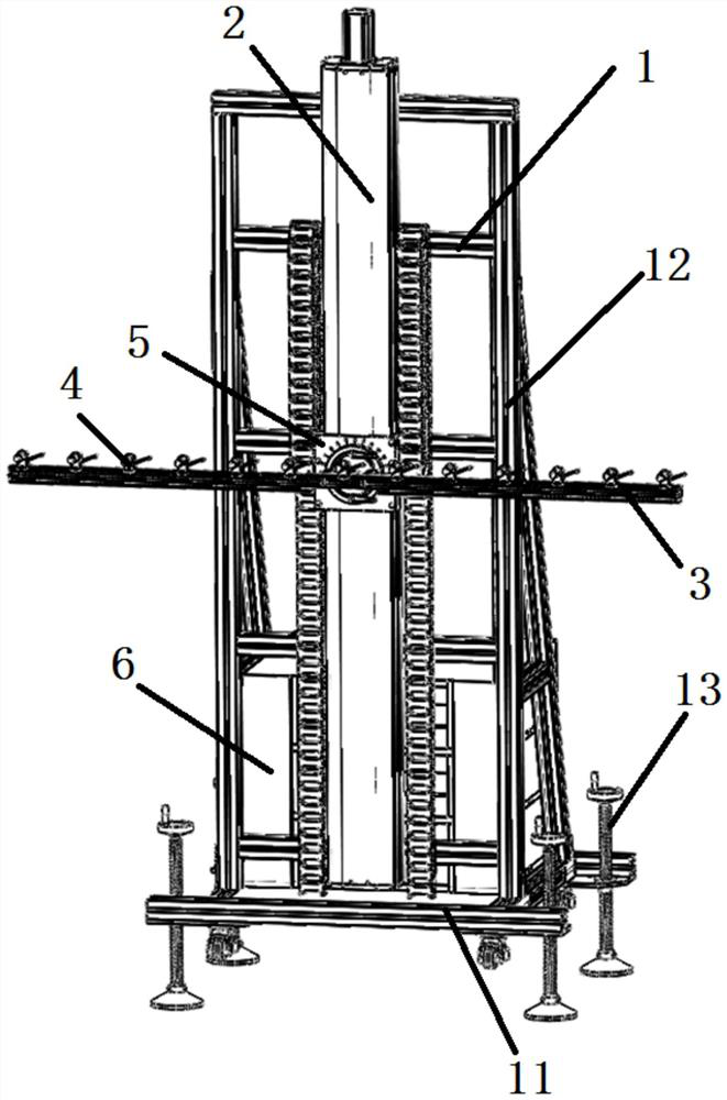 Method for testing radiation characteristics of uniform light source