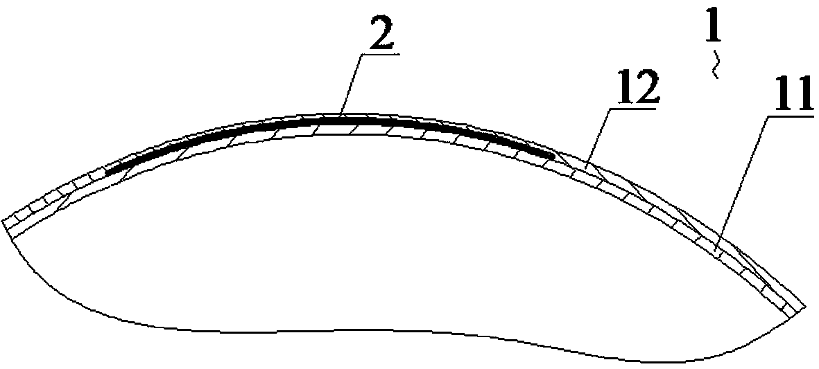 Crease-resistant swimming cap provided with reinforcing ribs