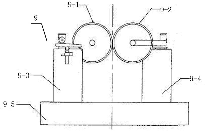 Wiredrawing automatic ending control system based on programmable logic controller and control method thereof