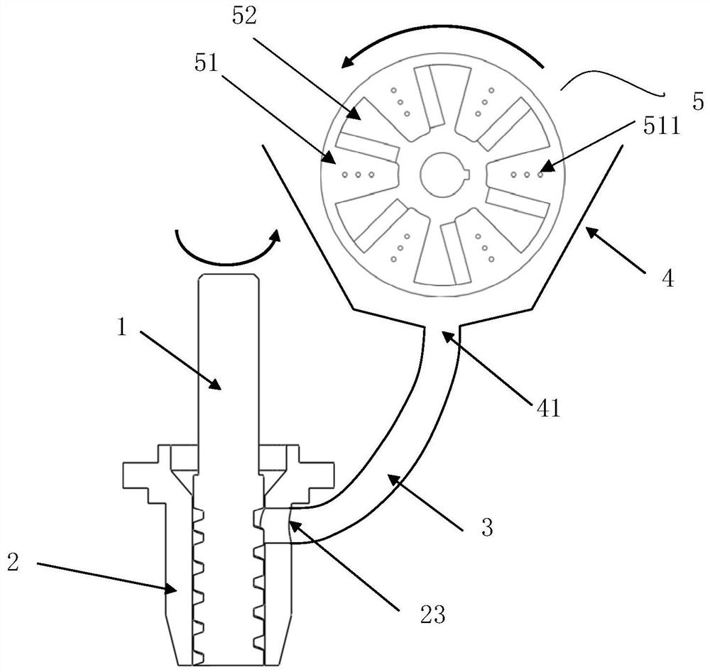 Particle type friction stir additive manufacturing device and method