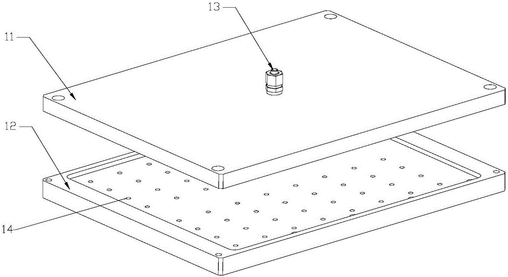 Gas sensor testing device and testing method