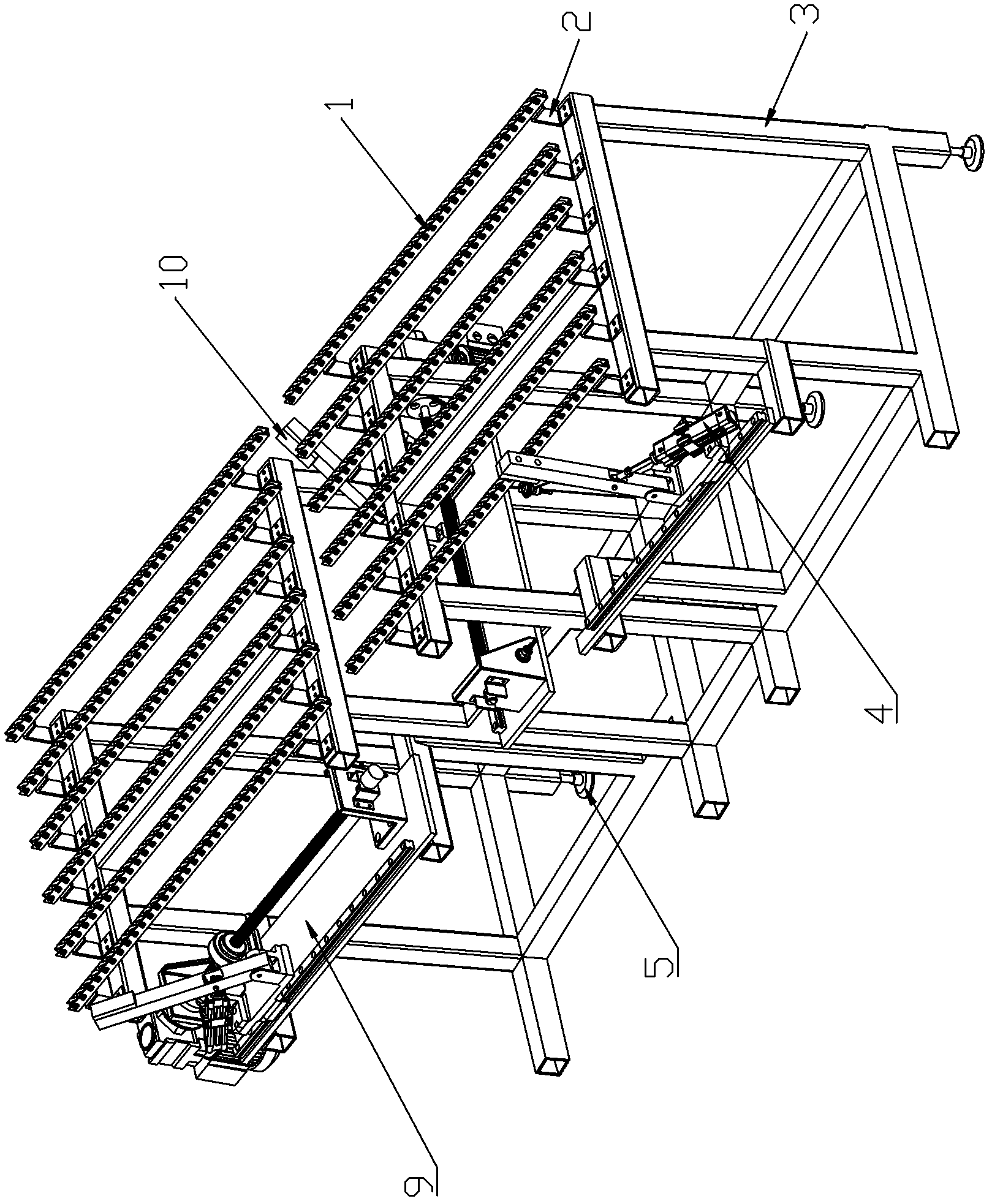 Centering device for positioning sheet material in automatic punching line