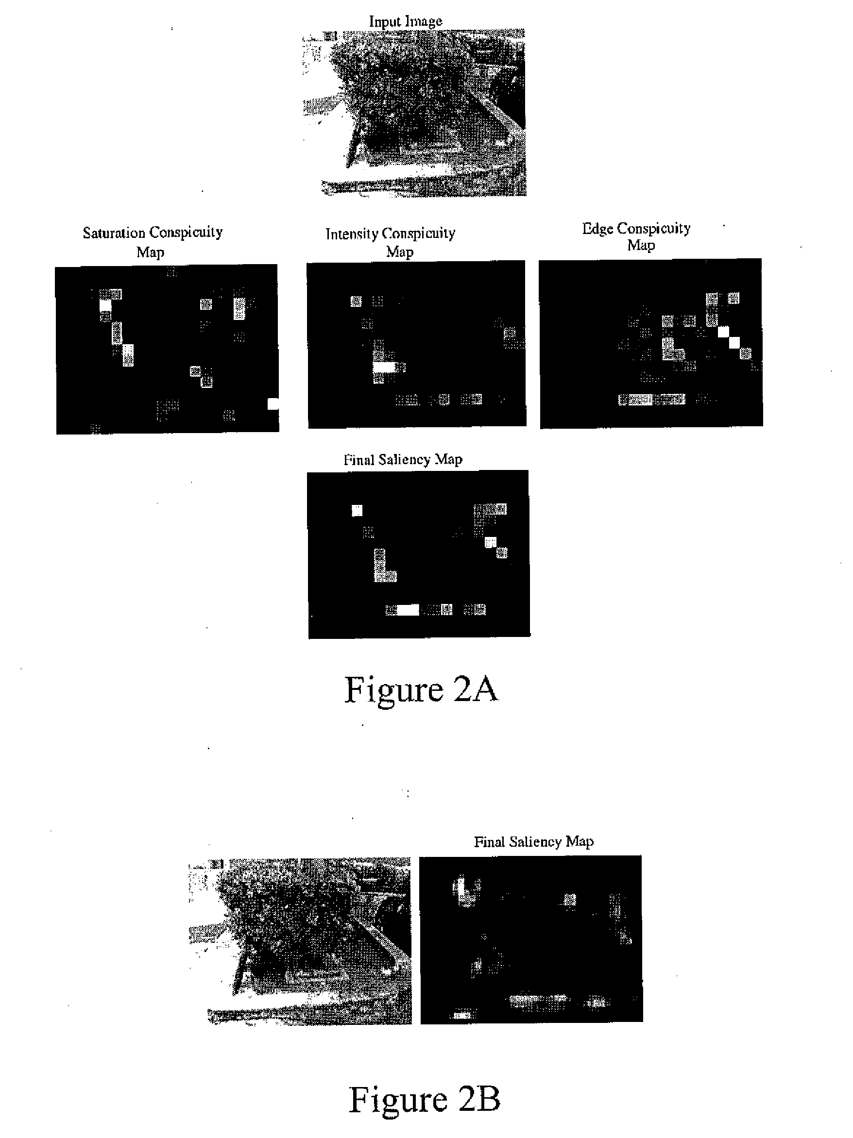 Image processing algorithm for cueing salient regions