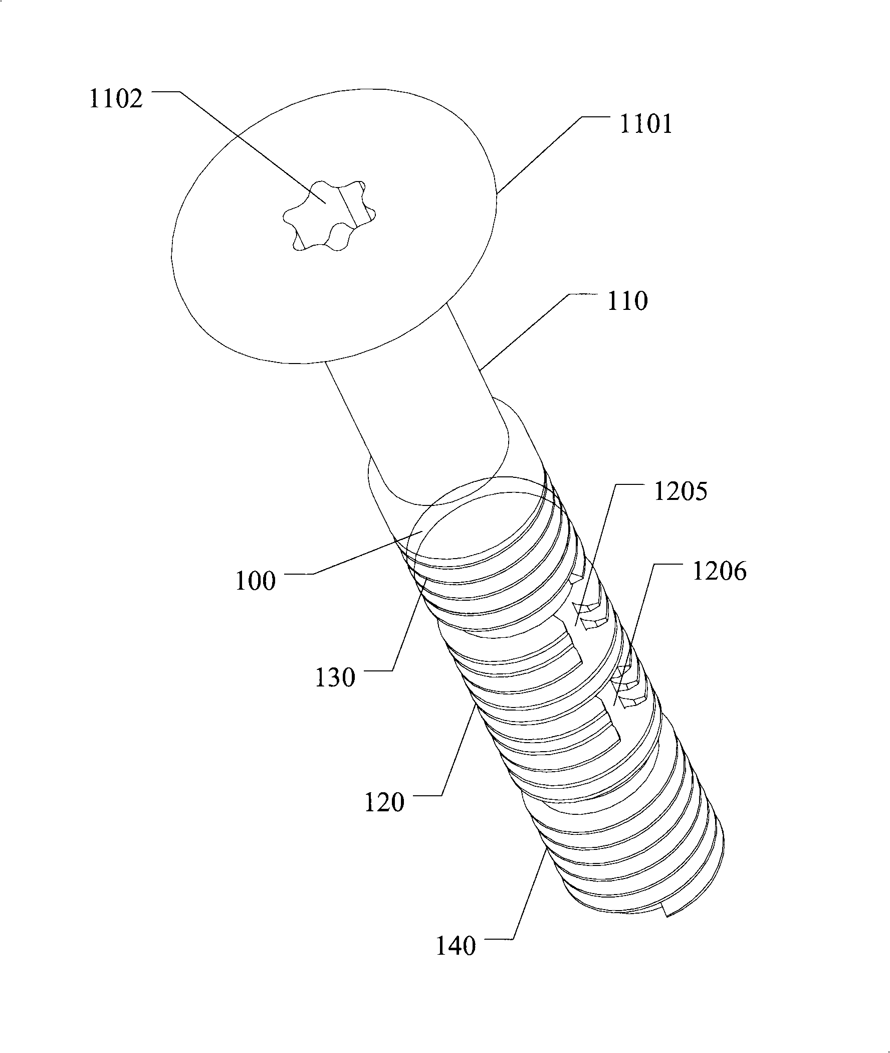 Screw device and cavity filter using the same