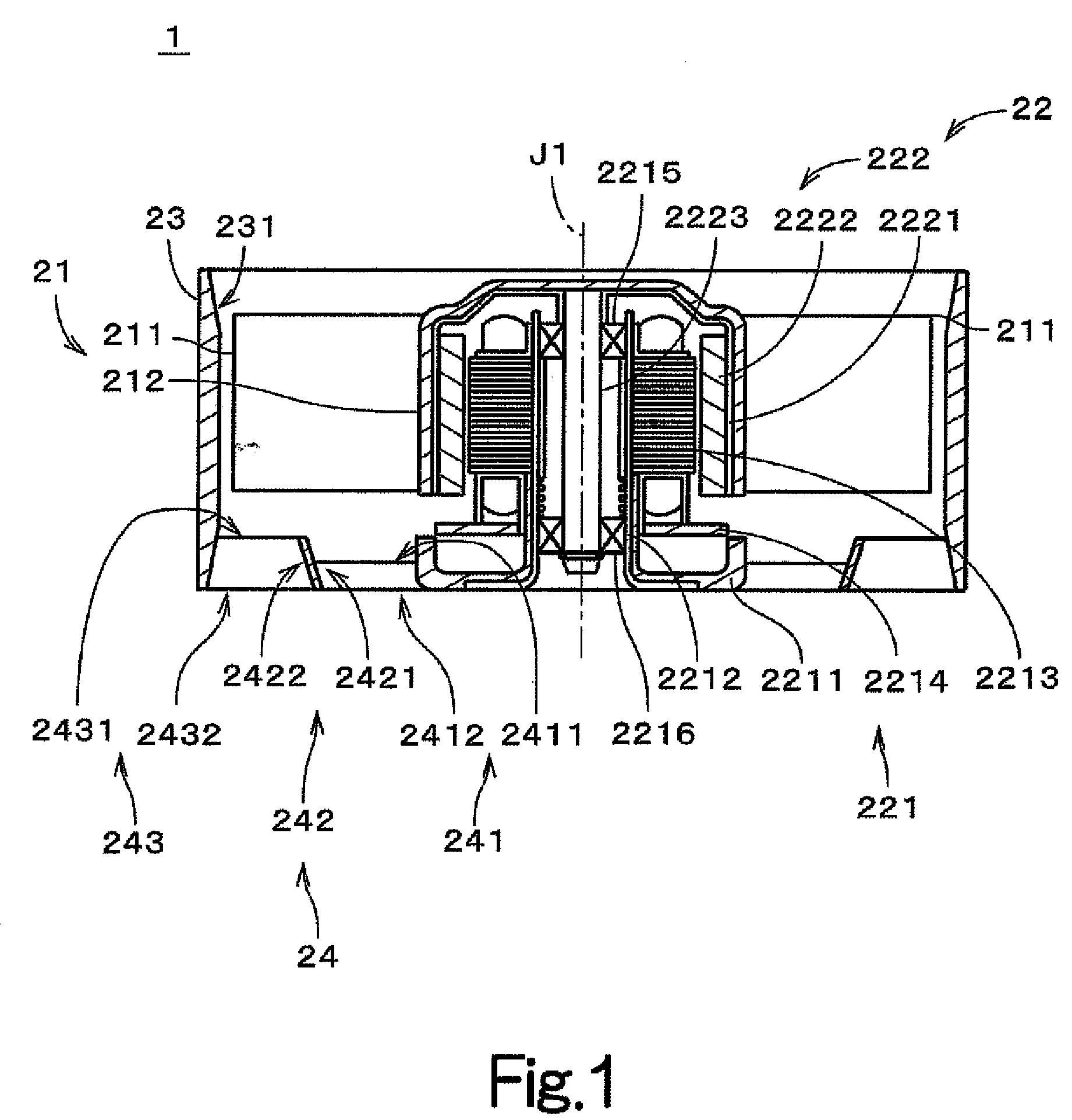 Axial flow fan