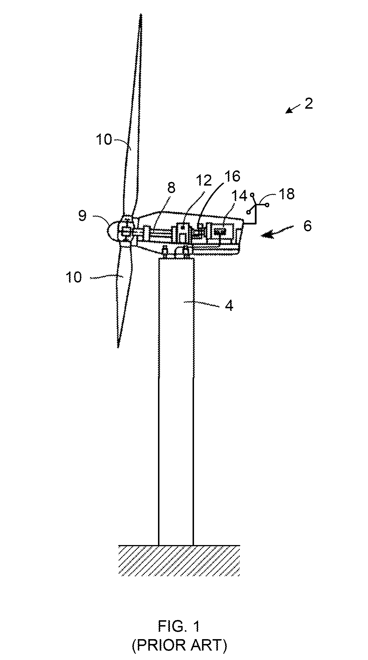 Wind turbine with GPS load control