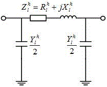 Calculation method for high-frequency harmonic power flow of active power distribution network