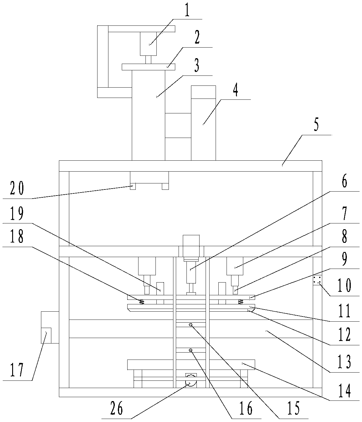 Automatic single plate feeding machine