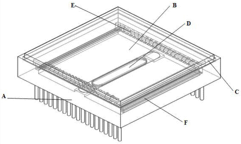 Chip packaging method and chip packaging structure