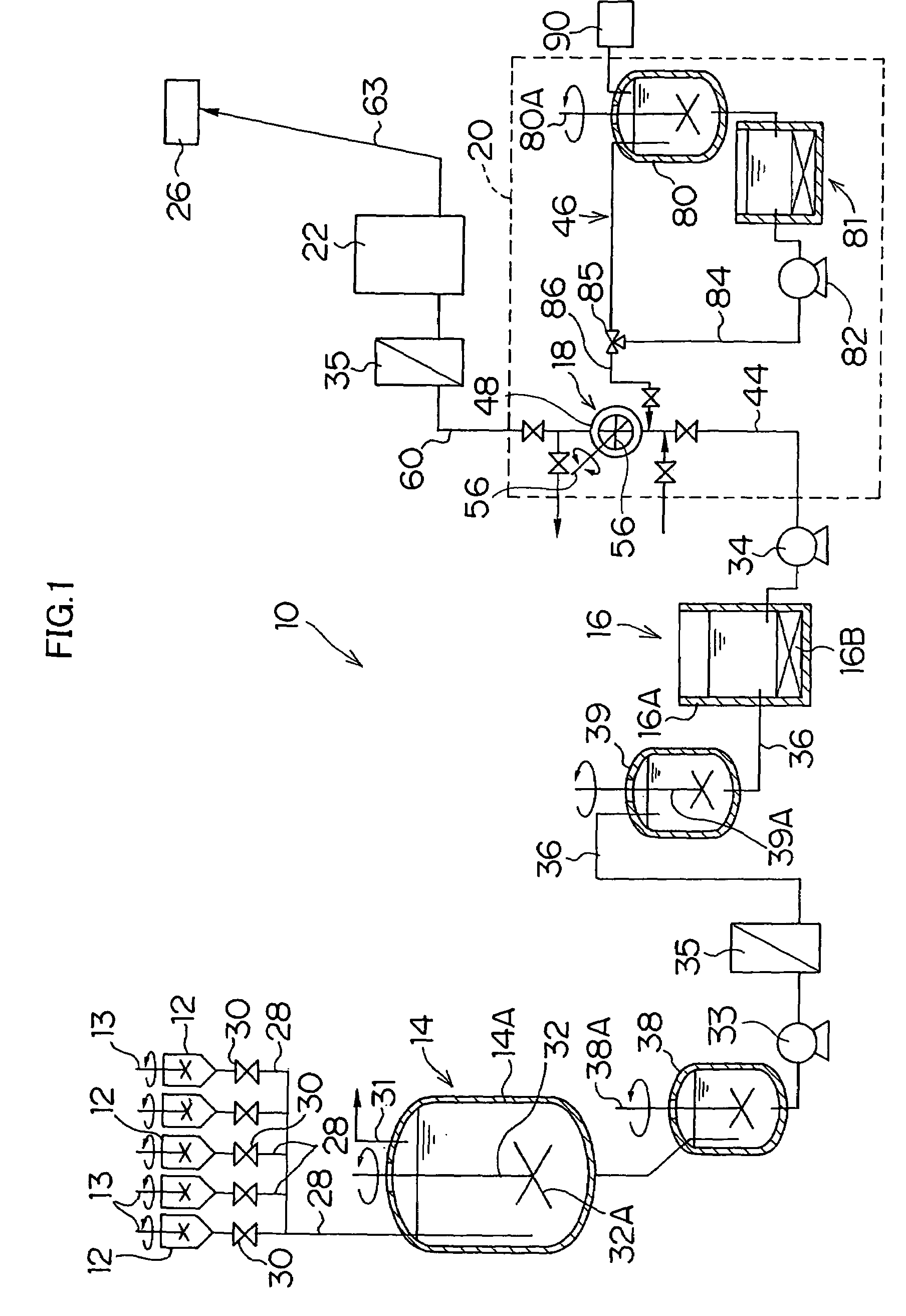 Method and apparatus for liquid preparation of photographic reagent